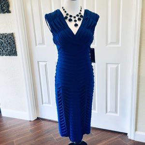 Adrianna Papell Royal Blue Cocktail Dress